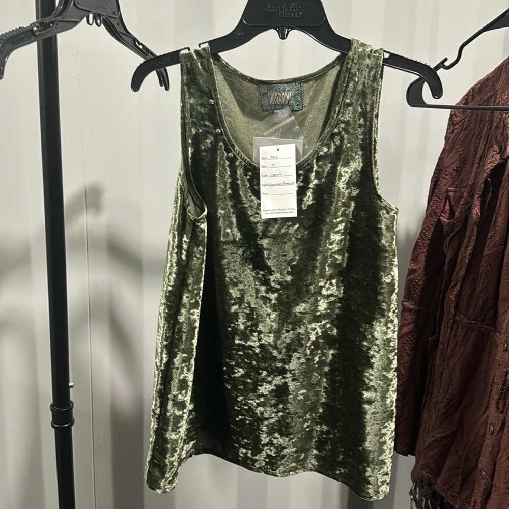 Silverado velvet studs tank